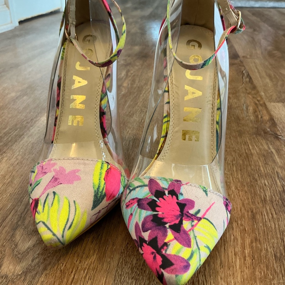 GoJane Floral Women's Heels - Multicolor